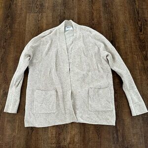 Old Navy Cream Knit Cardigan